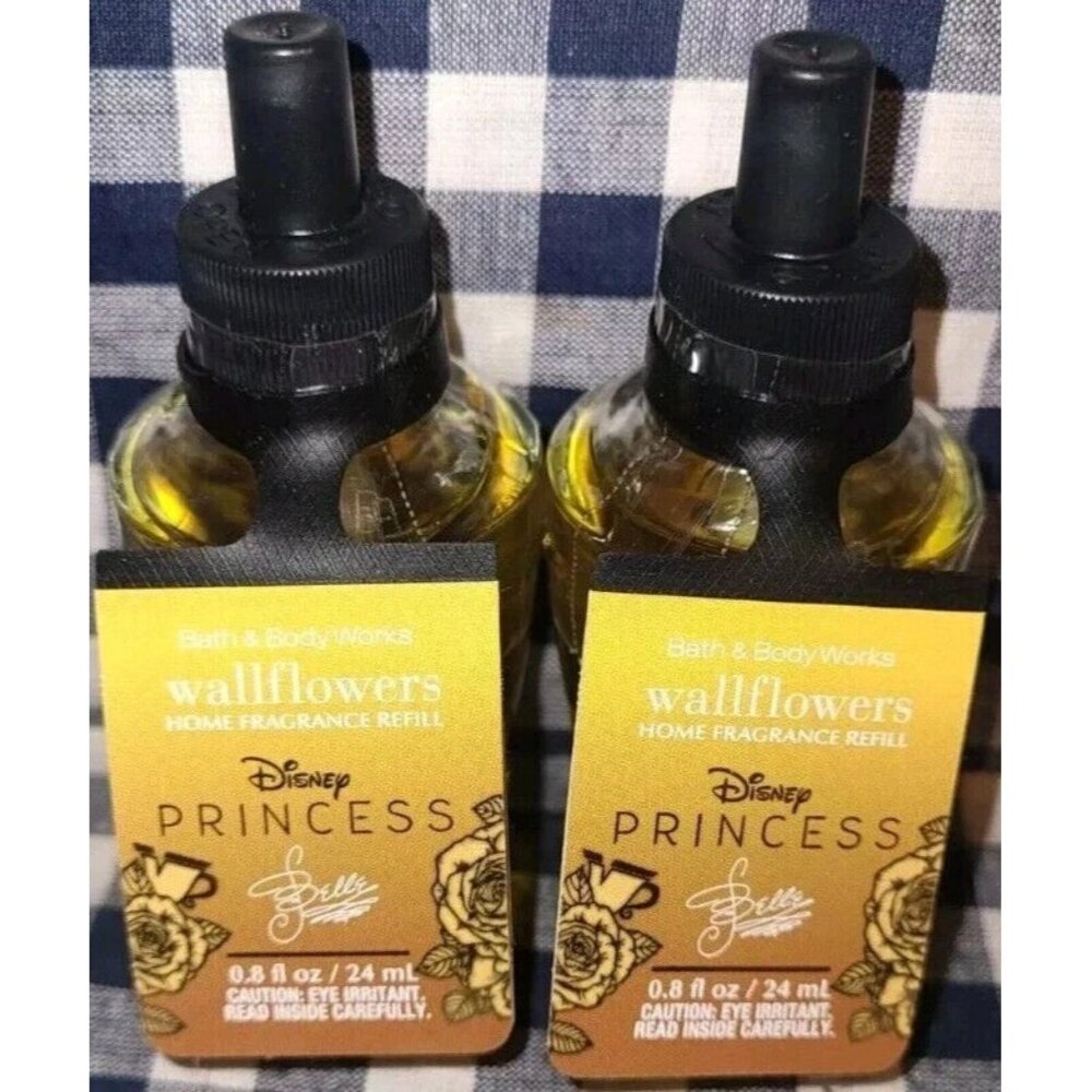 NEW 2-Pack BELLE Disney Wallflower Refill Bulbs SEALED Bath & Body Works